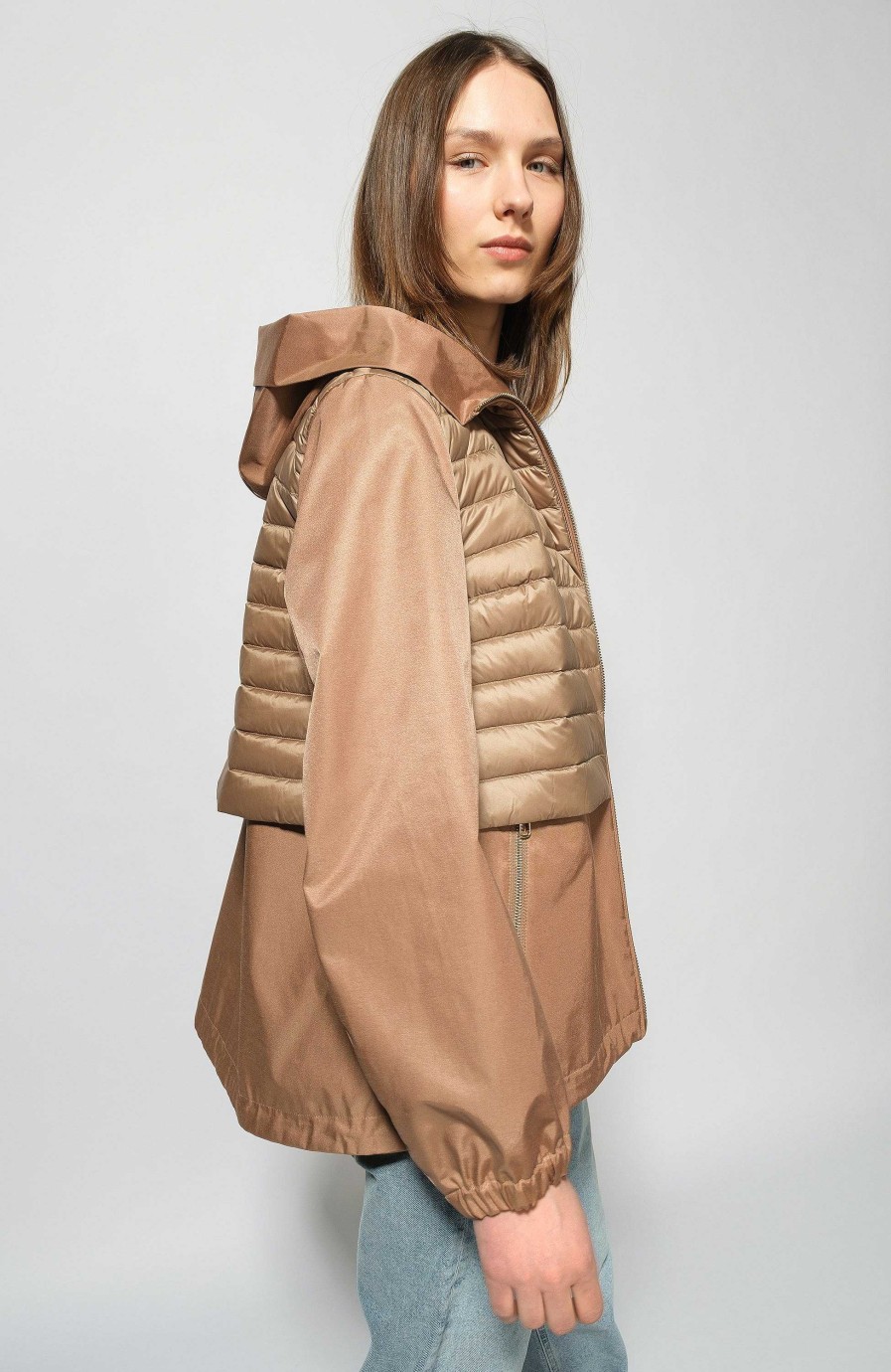 Women DUNO | Short Quilted Jacket Cerry