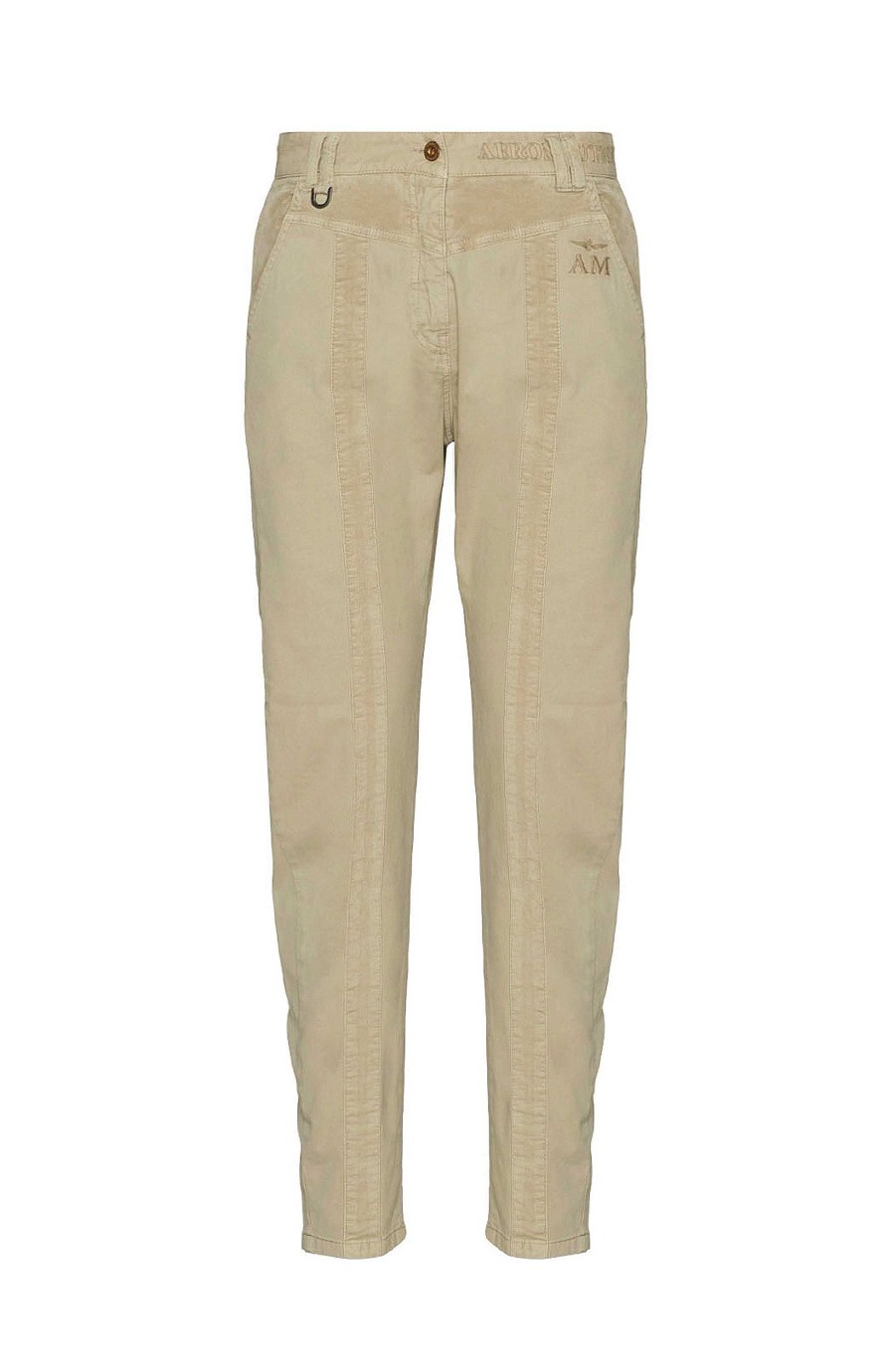 Women AERONAUTICA MILITARE | Slouchy Cotton Trousers