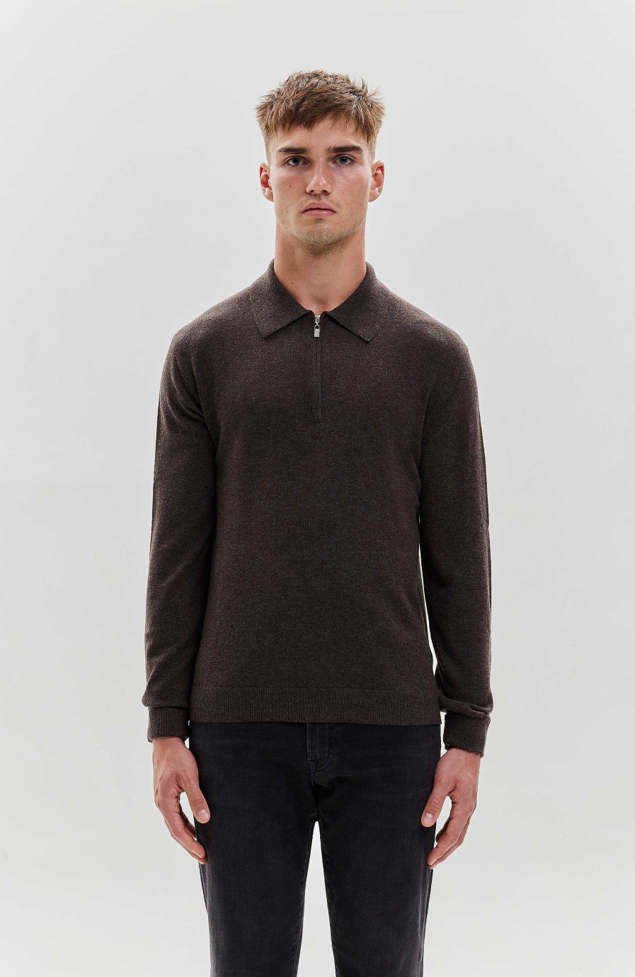 Men TIGER OF SWEDEN | Poloneck Pullover Orbit