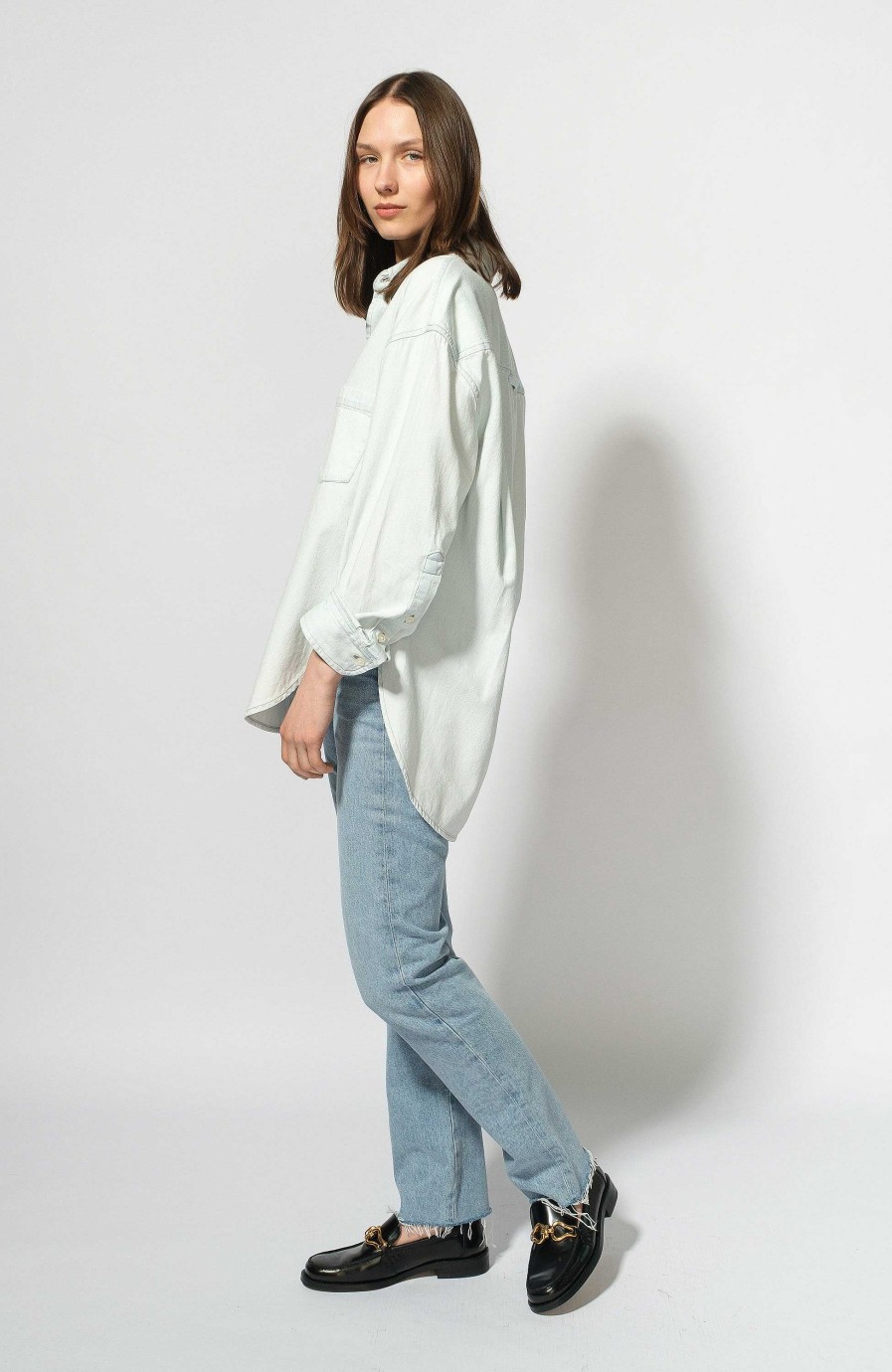 Women CITIZENS OF HUMANITY | Denim Oversized Shirt Kayla