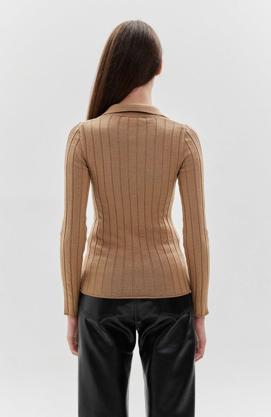 Women ERIKA CAVALLINI | Poloneck Longsleeve Top