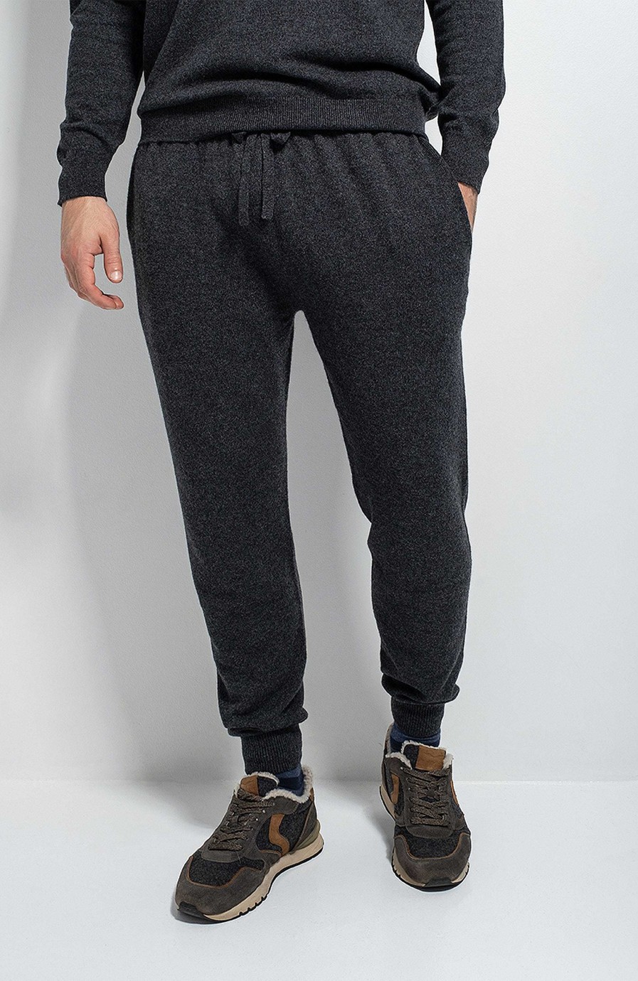 Men JOHNSTONS OF ELGIN | Seamless Cashmere Joggers