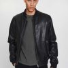 Men AERONAUTICA MILITARE | Leather Bomber Jacket