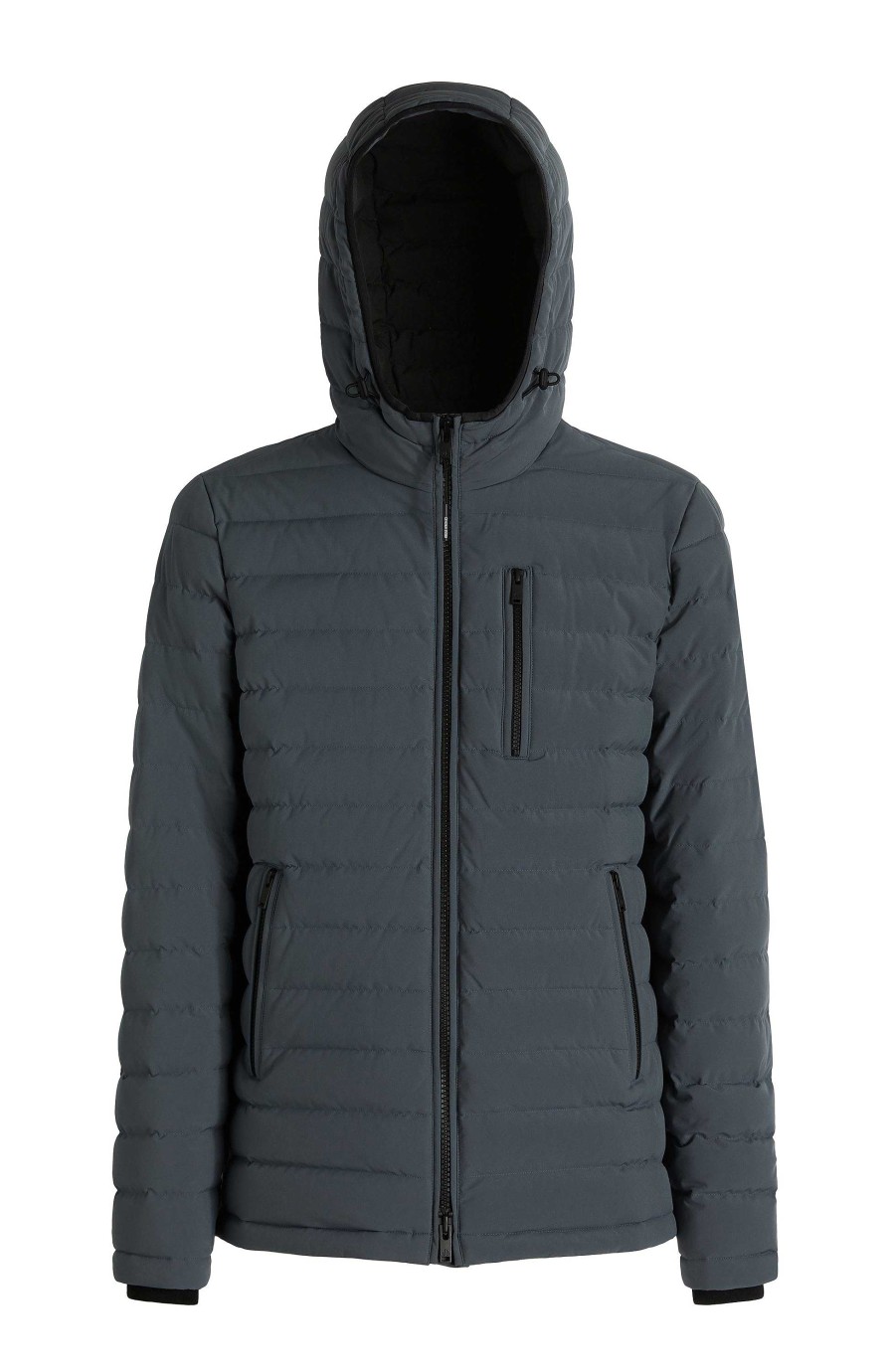 Men MOOSE KNUCKLES | Lightweight Hooded Down Jacket Fullcrest