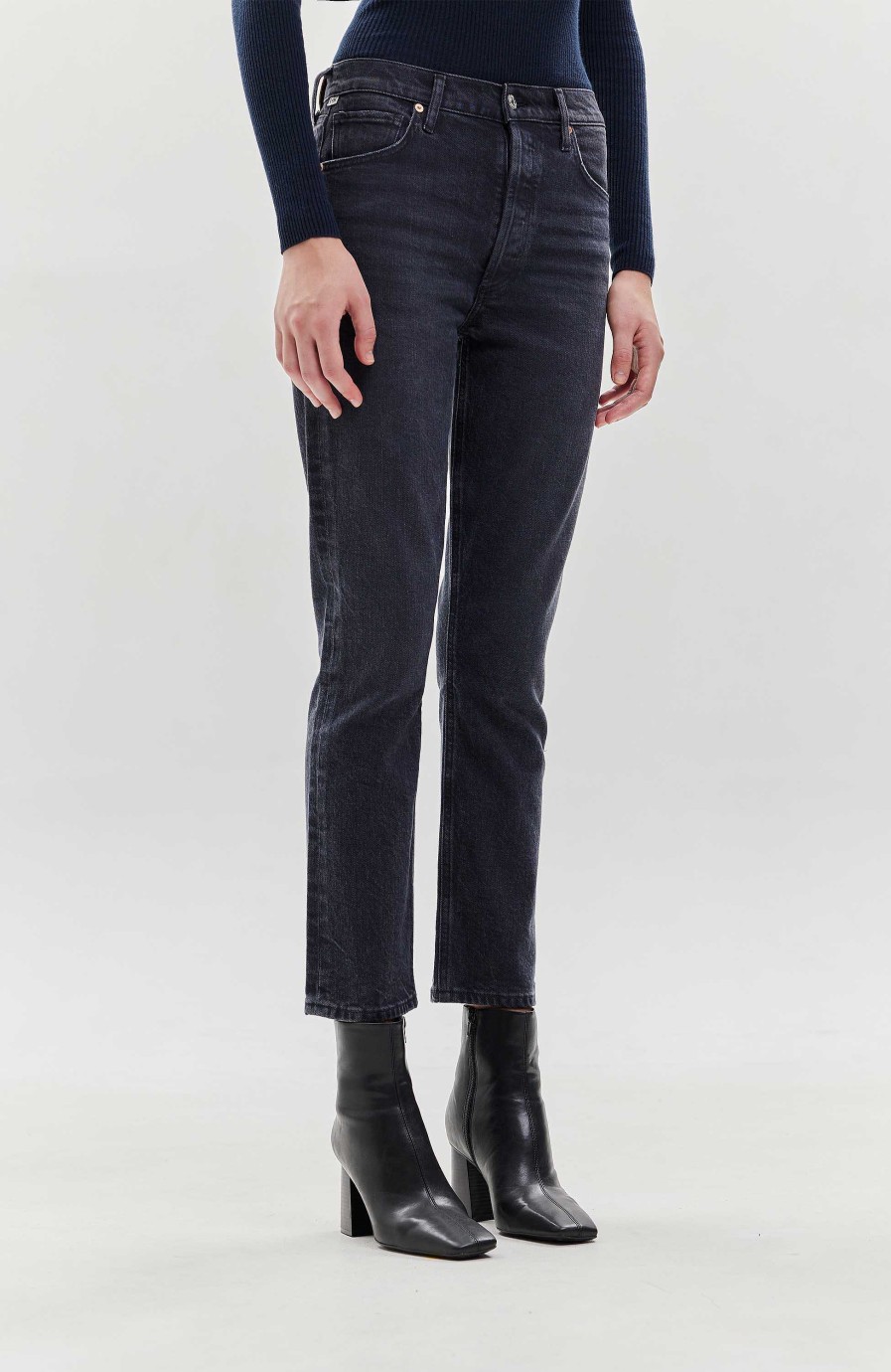 Women CITIZENS OF HUMANITY | High-Rise Straight Jeans Charlotte