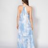 Women 120% LINO | Printed Halterneck Maxi Dress