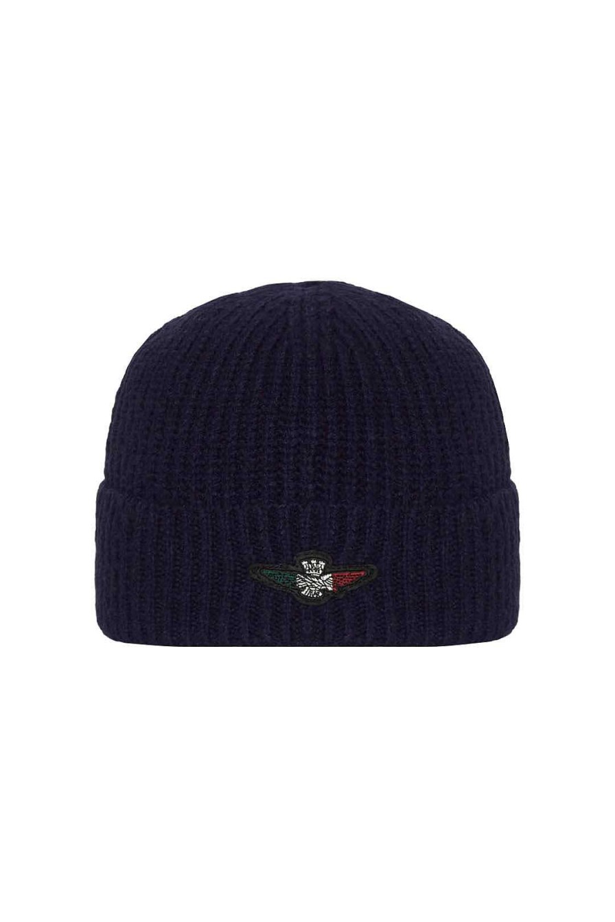 Men AERONAUTICA MILITARE | Eagle-Patch Beanie