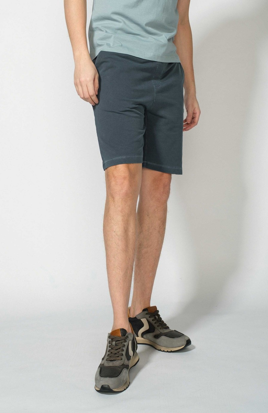 Men AERONAUTICA MILITARE | Drawstring Jercey Shorts