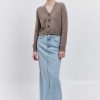 Women AGOLDE | Denim Maxi Skirt Hilla