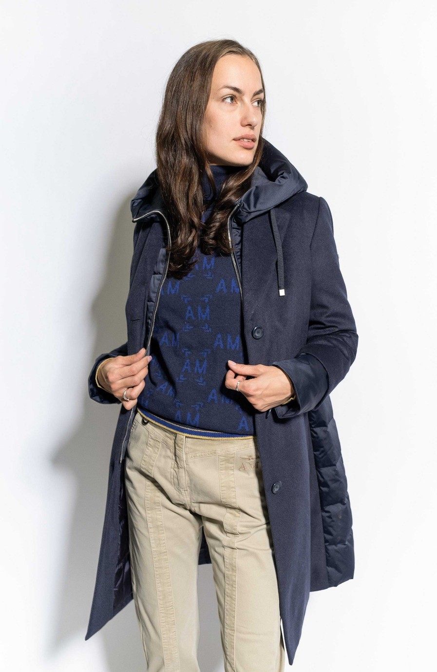 Women DUNO | Double-Closure Quilted Coat Lisa