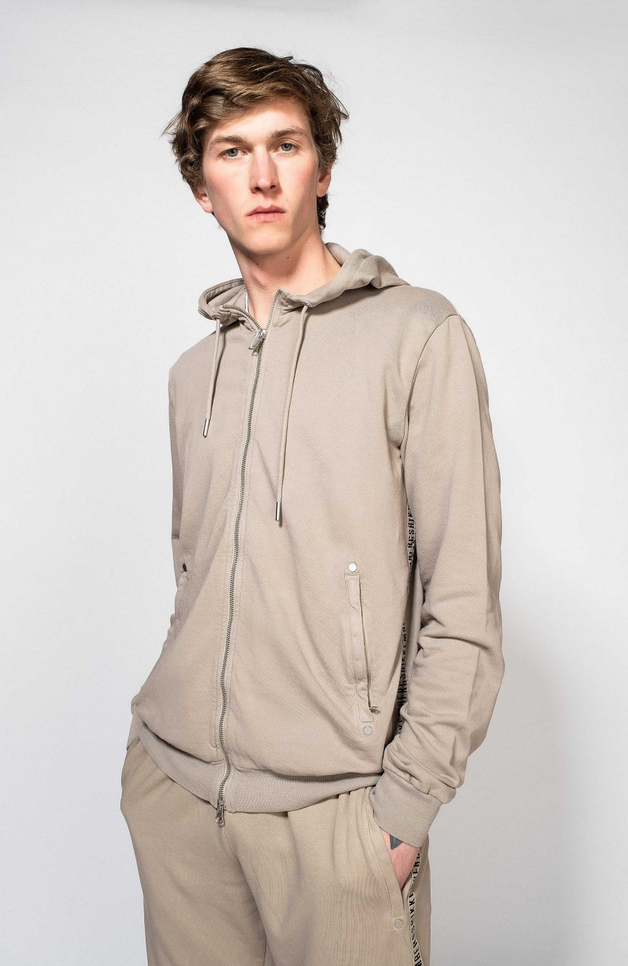 Men DIRK BIKKEMBERGS | Embroidered Hooded Sweatshirt