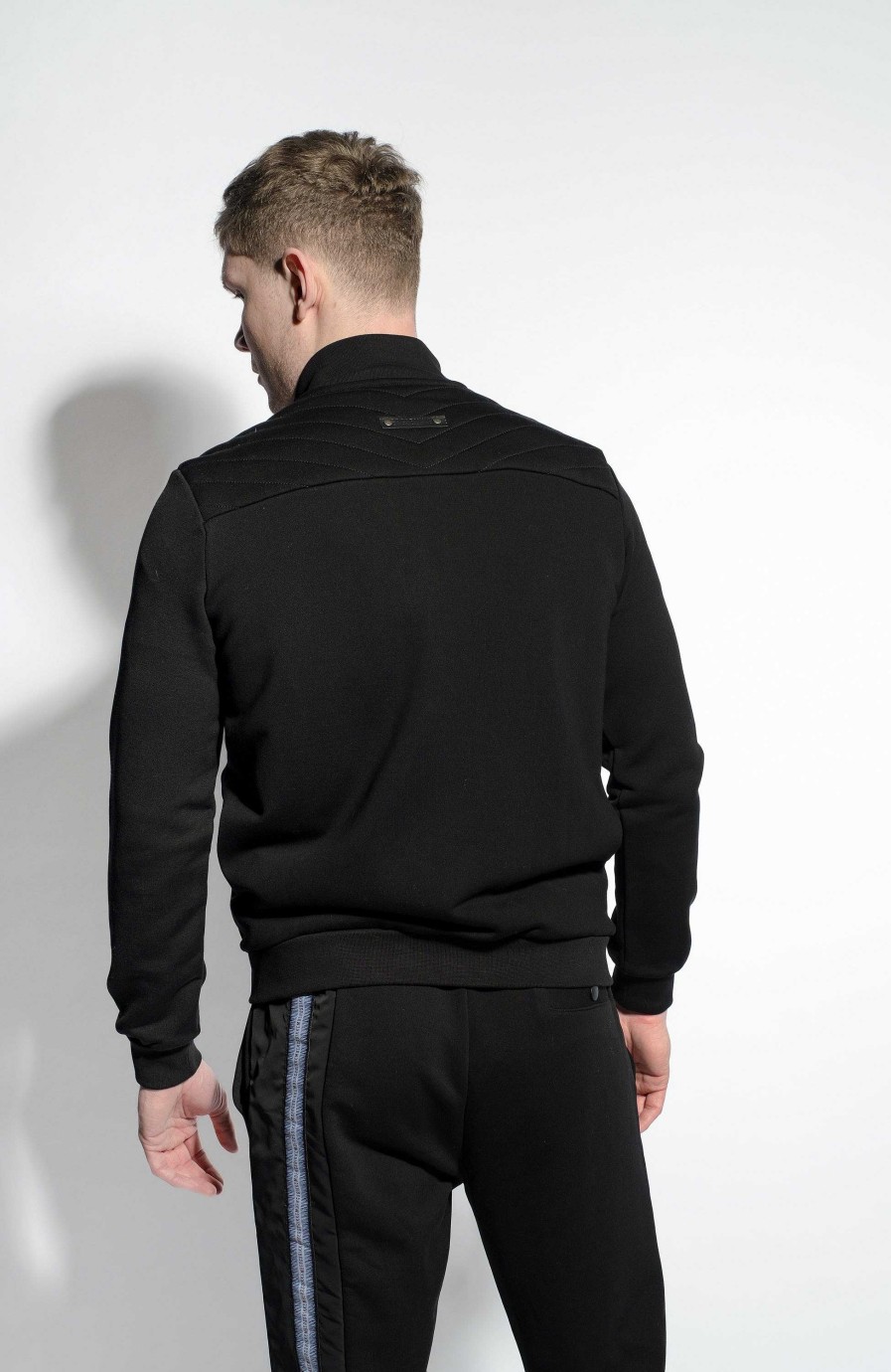 Men DIRK BIKKEMBERGS | Zipped Fleece Sweatshirt