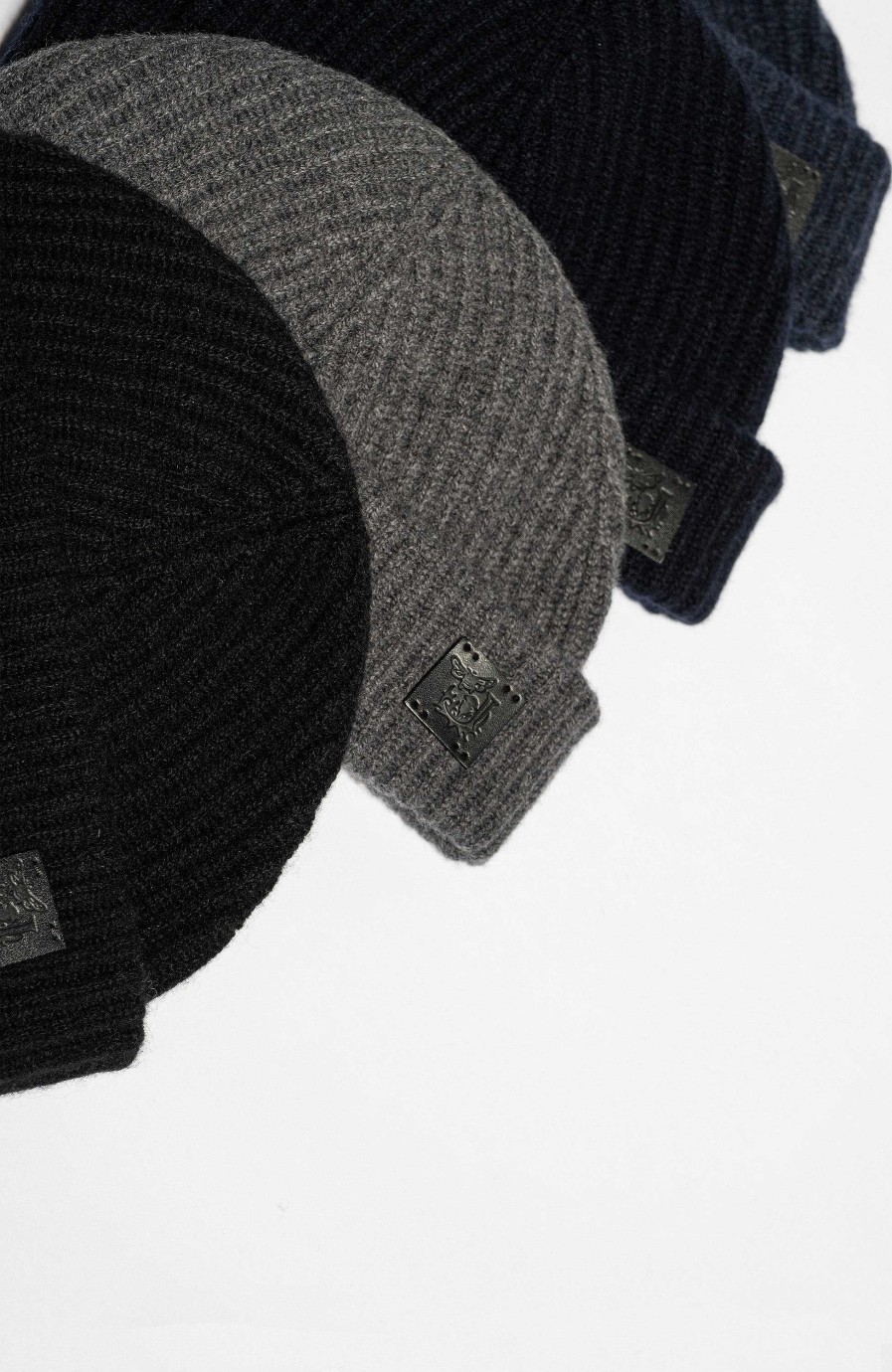 Men JOHNSTONS OF ELGIN | Wool Blend Ribbed Hat