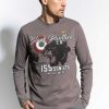 Men AERONAUTICA MILITARE | Printed Longsleeve T-Shirt