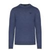 Men AERONAUTICA MILITARE | Roundneck Merino Wool Sweater