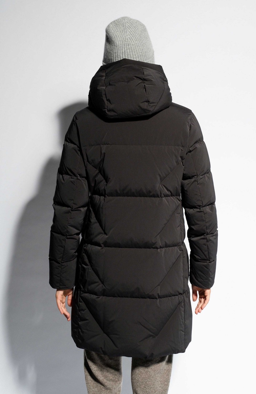 Women DUNO | Zipped Padded Parka Coat Puria