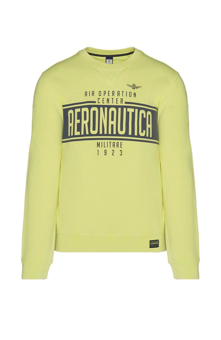 Men AERONAUTICA MILITARE | Logo-Print Cotton Sweatshirt