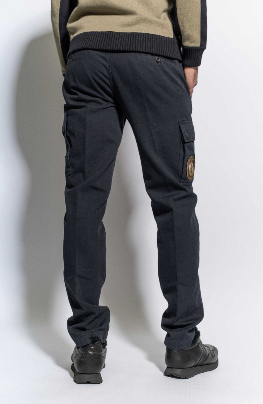 Men AERONAUTICA MILITARE | Velvet Cargo Trousers