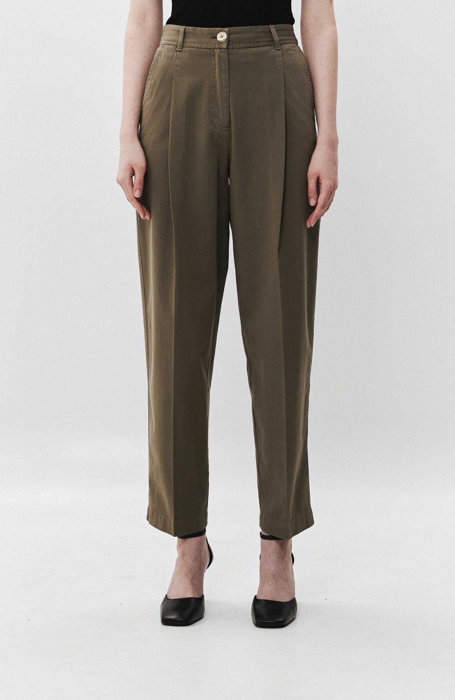 Women HOUSE OF DAGMAR | Cotton Chino Trousers