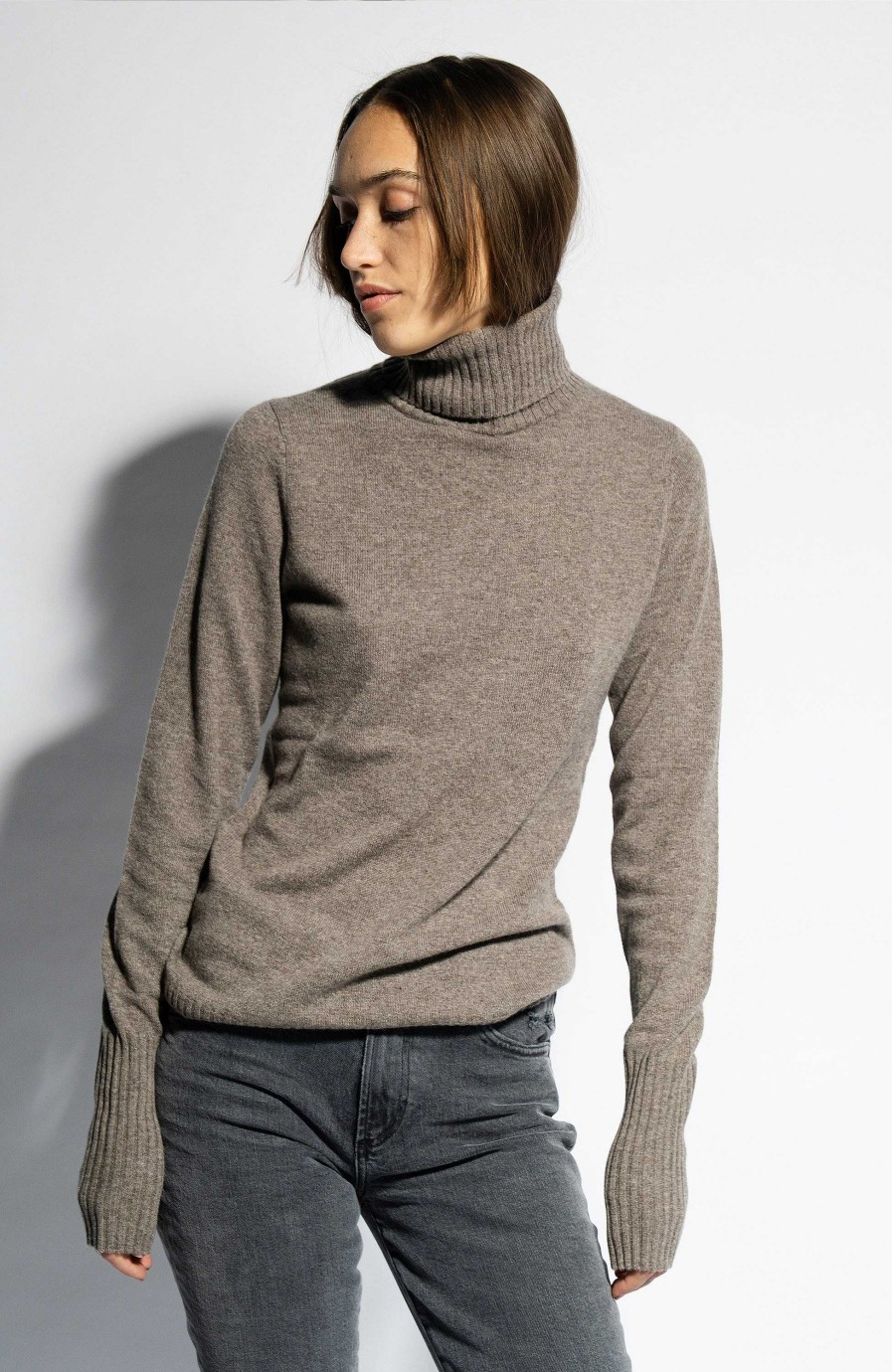 Women FTC CASHMERE | Turtleneck Cashmere Sweater