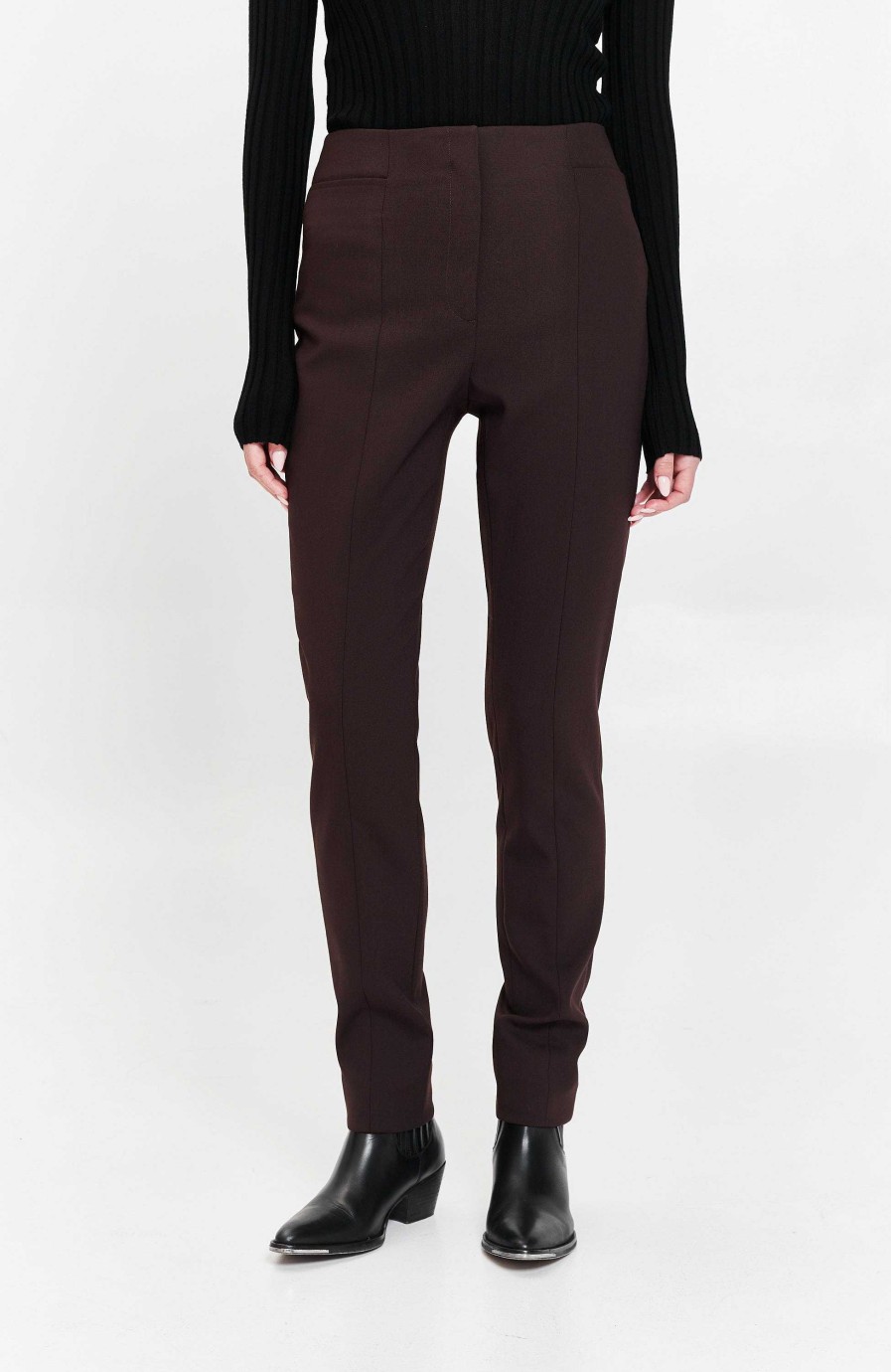 Women HOUSE OF DAGMAR | High-Rise Straight Trousers Romy