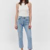 Women AGOLDE | Straight Cropped Jeans Riley