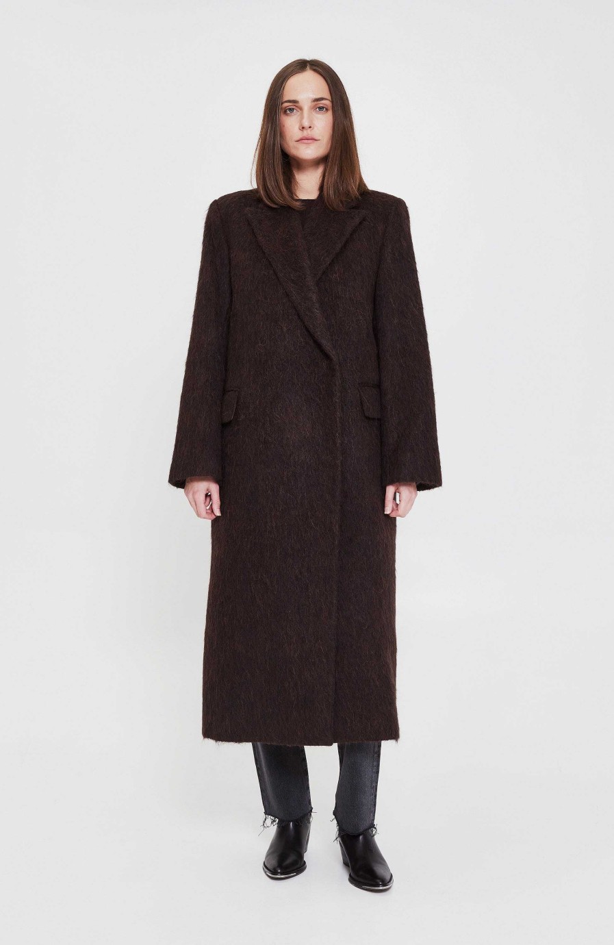 Women HOUSE OF DAGMAR | Alpaca Blend Coat Anita