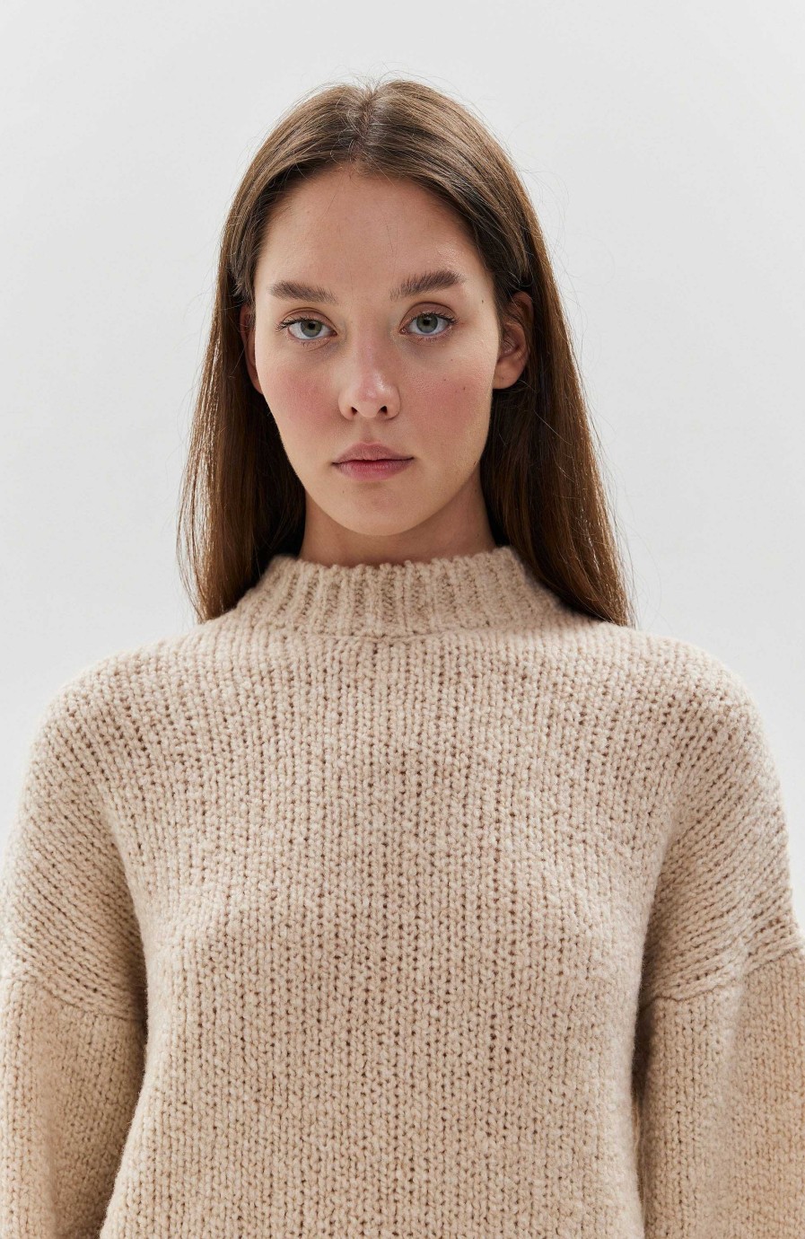 Women ERIKA CAVALLINI | Roundneck Boucle Sweater