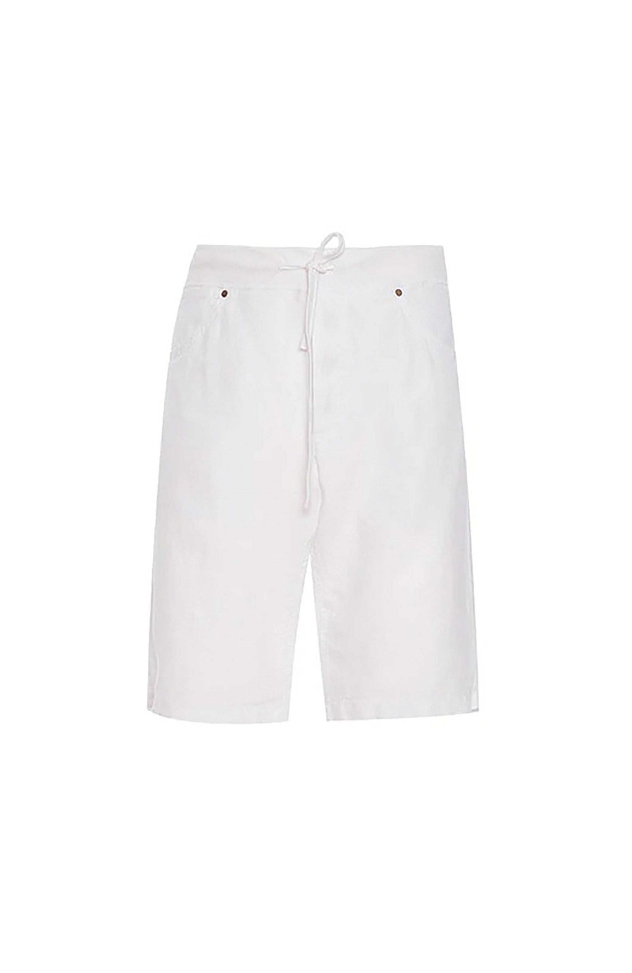 Men 120% LINO | Drawstring Linen Shorts