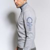 Men AERONAUTICA MILITARE | Two-Tone Zipped Cardigan