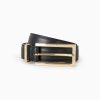 Women TIGER OF SWEDEN | Slim Leather Belt Geometia