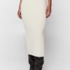 Women ERIKA CAVALLINI | Ribbed-Knit Pencil Skirt