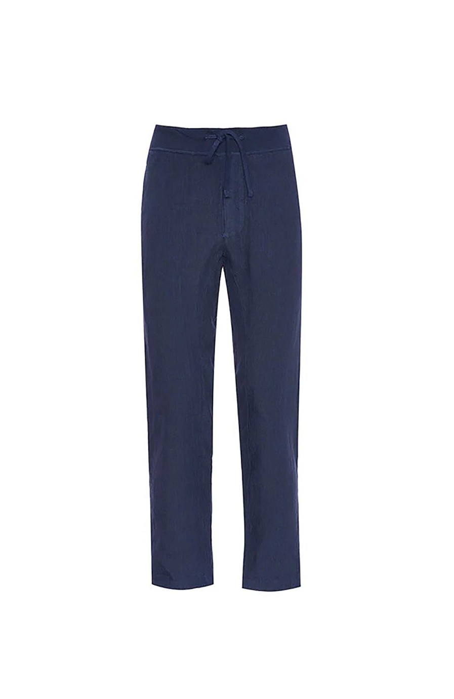 Men 120% LINO | Drawstring-Fastened Linen Trousers