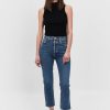 Women AGOLDE | Straight Cropped Jeans Riley