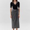 Women ERIKA CAVALLINI | Flannel Wrap Skirt