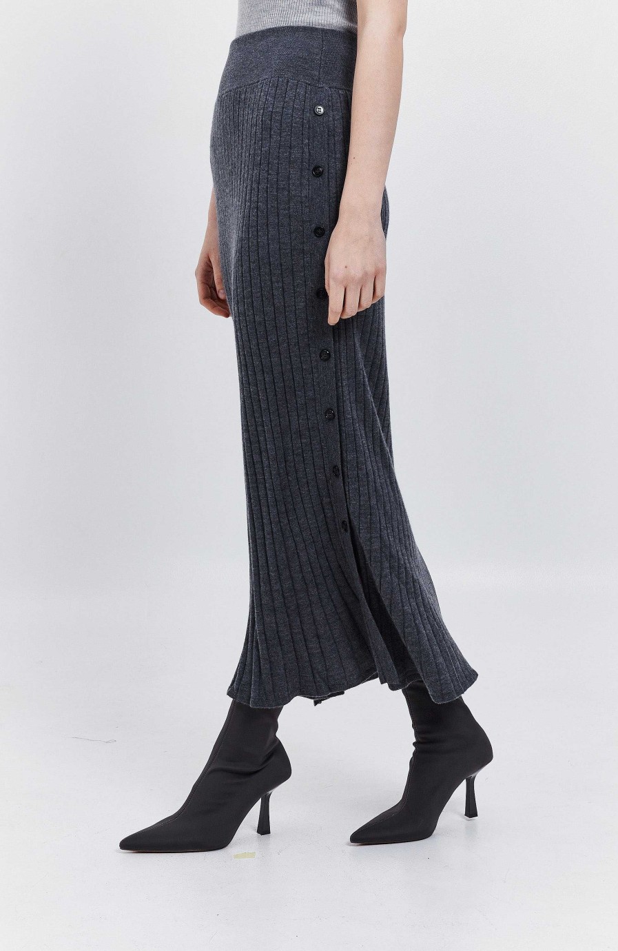 Women LISA YANG | Fine Knit Skirt Katie