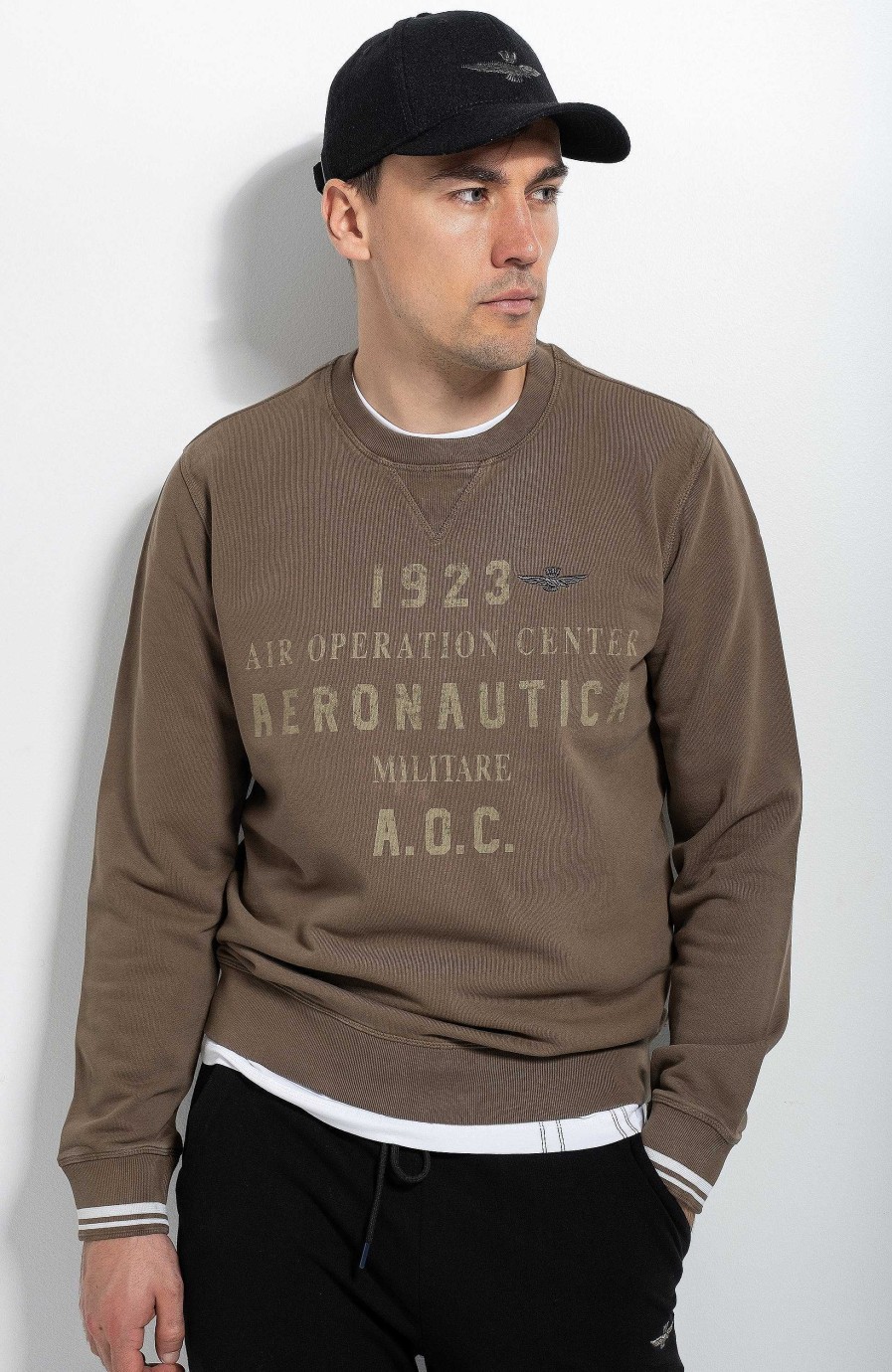 Men AERONAUTICA MILITARE | Logo-Print Sweatshirt