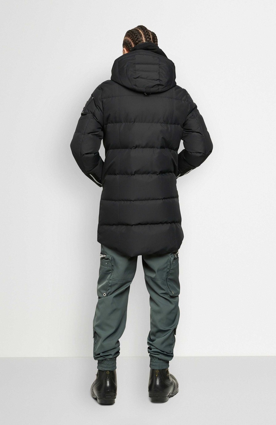 Men MOOSE KNUCKLES | Hooded Down Parka Cloud