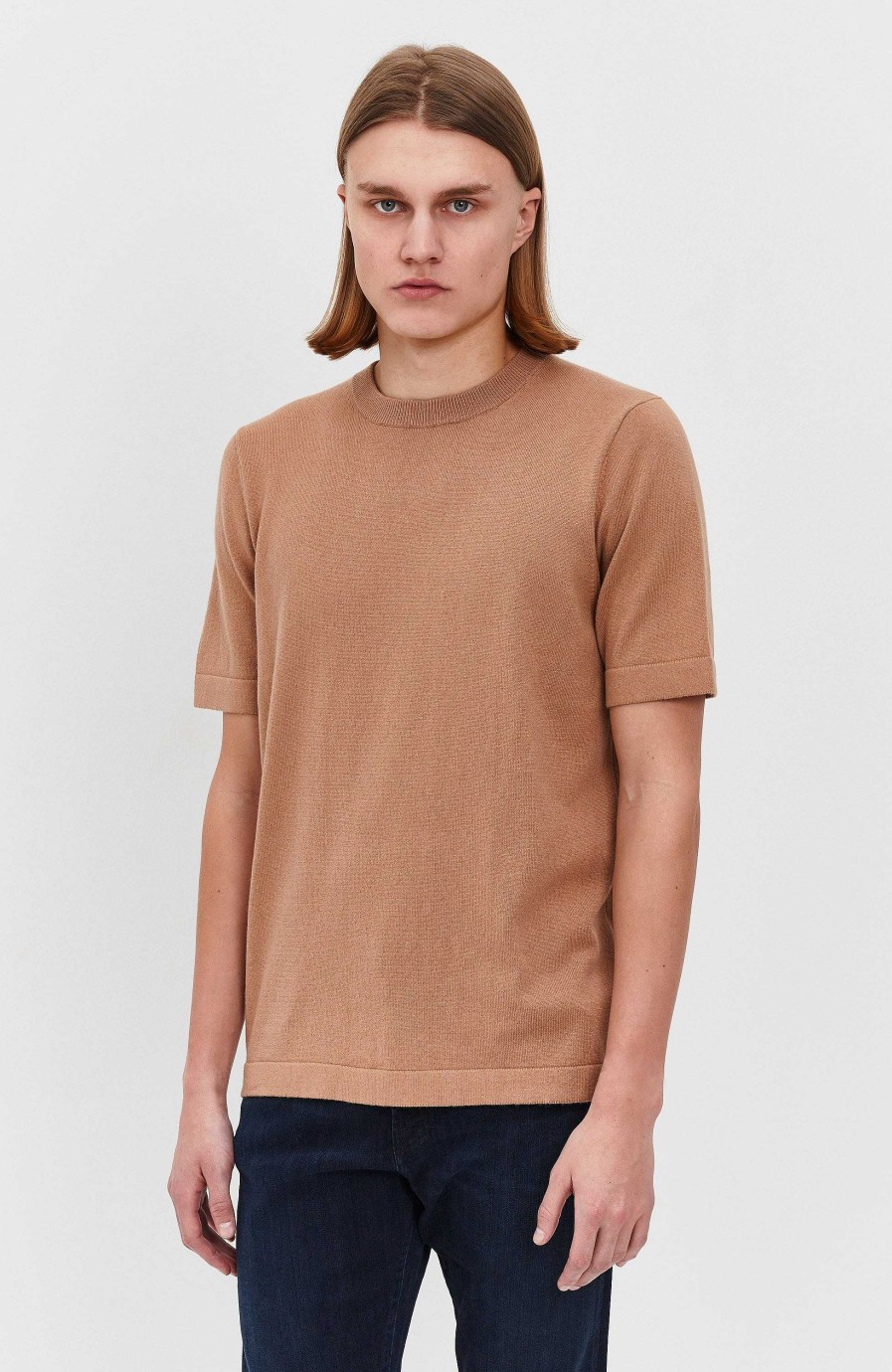 Men FTC CASHMERE | Short-Sleeve Pullover