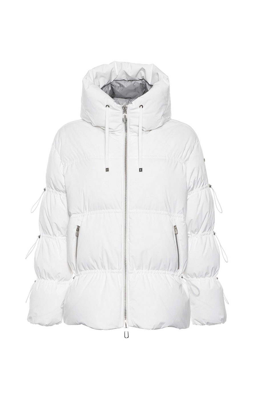 Women DUNO | Drawstring-Sleeved Down Puffer Bloom