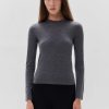 Women LISA YANG | Roundneck Fine-Knit Top Rowen