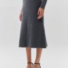 Women LISA YANG | Cashmere Boucle Skirt Kael