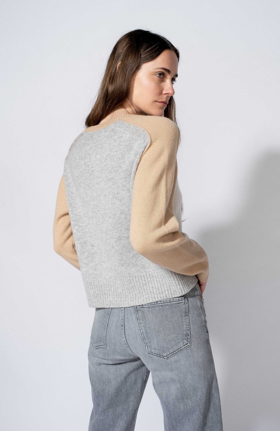 Women FTC CASHMERE | Multicolor Cashmere Sweater