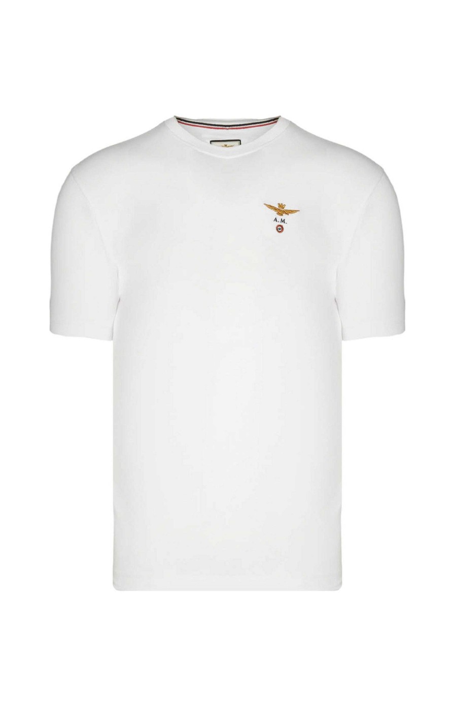 Men AERONAUTICA MILITARE | Eagle-Embroidered T-Shirt