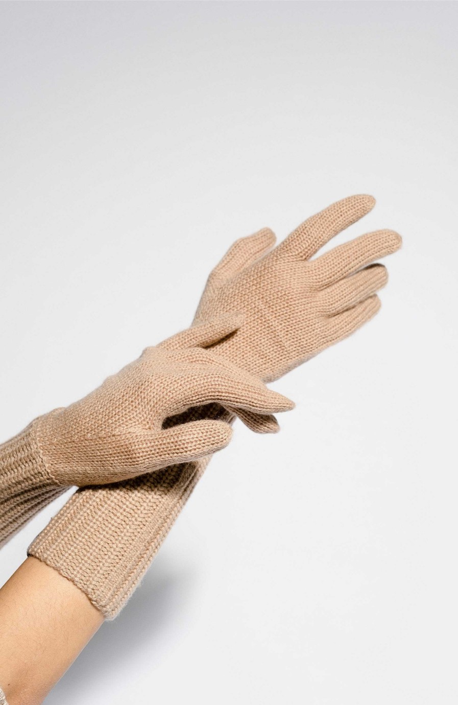 Women FTC CASHMERE | Turn-Up Cuff Gloves