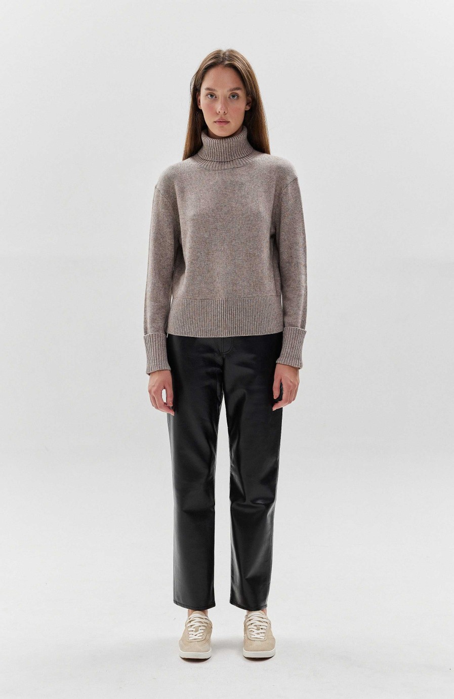 Women FTC CASHMERE | Relaxed-Fit Rollneck Pullover