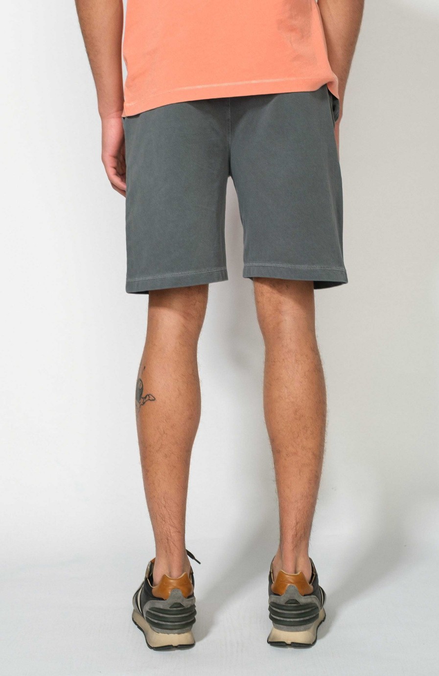 Men AERONAUTICA MILITARE | Drawstring Jercey Shorts