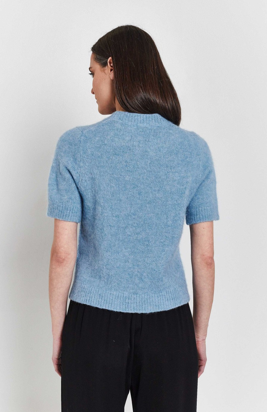 Women HOUSE OF DAGMAR | Brushed Alpaca Top