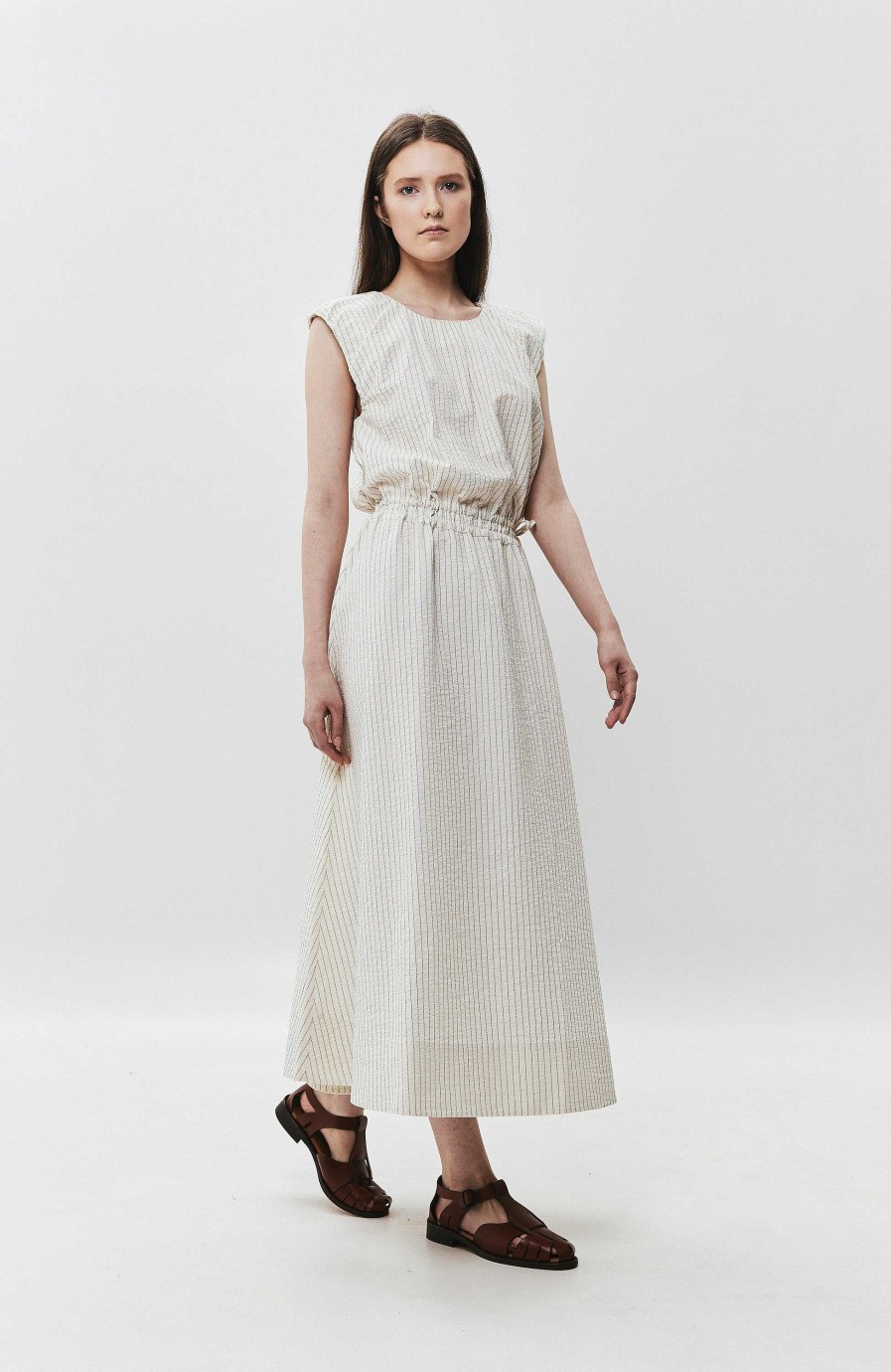 Women HOUSE OF DAGMAR | Ruffle Cotton Dress