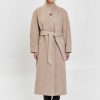 Women HOUSE OF DAGMAR | Belted Relaxed Coat Cameron